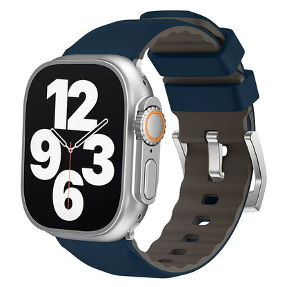 For Apple Watch Ultra 2 Ultra 49mm / 9 8 7 45mm / 6 5 4 SE (2023) SE (2022) SE 44mm / 3 2 1 42mm Strap Silicone Fitness Tracker Band