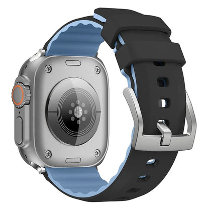 For Apple Watch Ultra 2 Ultra 49mm / 9 8 7 45mm / 6 5 4 SE (2023) SE (2022) SE 44mm / 3 2 1 42mm Strap Silicone Fitness Tracker Band