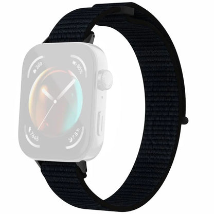 For Huawei Watch Fit 3 Watch Strap Magic Tape Nylon Wrist Band