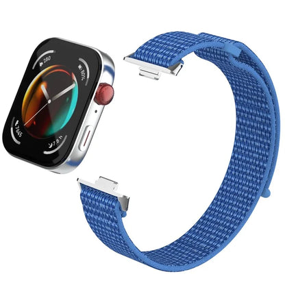For Huawei Watch Fit 3 Watch Strap Magic Tape Nylon Wrist Band