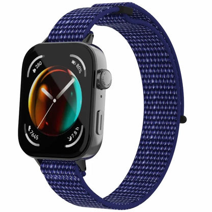 For Huawei Watch Fit 3 Watch Strap Magic Tape Nylon Wrist Band