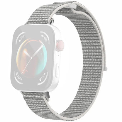 For Huawei Watch Fit 3 Watch Strap Magic Tape Nylon Wrist Band