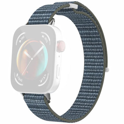For Huawei Watch Fit 3 Watch Strap Magic Tape Nylon Wrist Band
