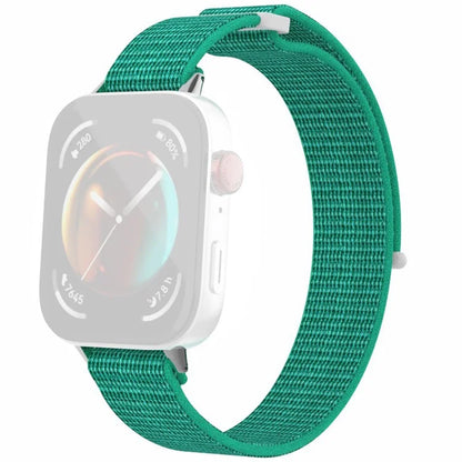 For Huawei Watch Fit 3 Watch Strap Magic Tape Nylon Wrist Band