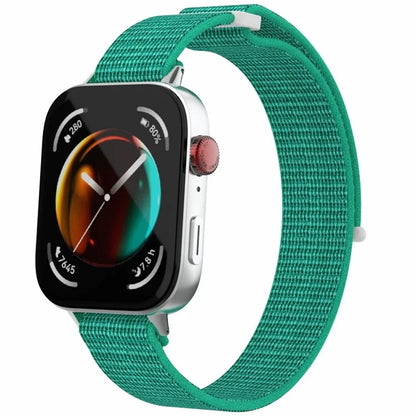 For Huawei Watch Fit 3 Watch Strap Magic Tape Nylon Wrist Band