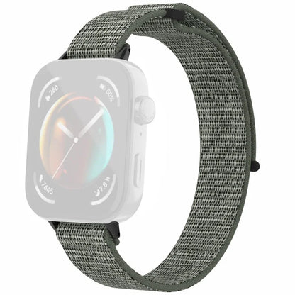For Huawei Watch Fit 3 Watch Strap Magic Tape Nylon Wrist Band