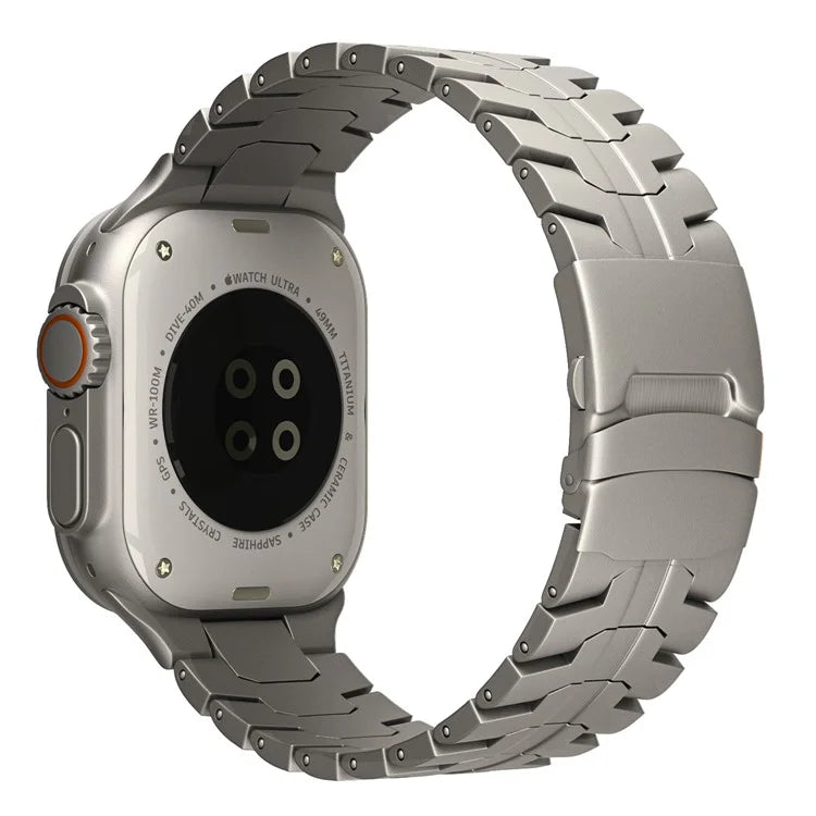 For Apple Watch Series 9 8 7 41mm / 6 5 4 SE (2023) SE (2022) SE 40mm / 3 2 1 38mm Titanium Watch Band