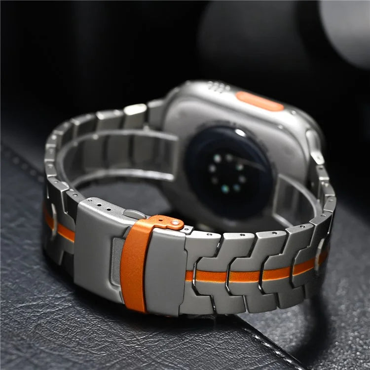 For Apple Watch Series 9 8 7 41mm / 6 5 4 SE (2023) SE (2022) SE 40mm / 3 2 1 38mm Titanium Watch Band