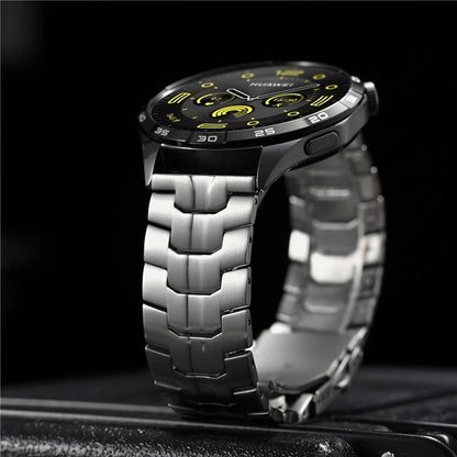 For Huawei Watch 4  /  4 Pro  /  Watch GT 4 46mm Watch Band 22mm Pure Titanium Wrist Strap