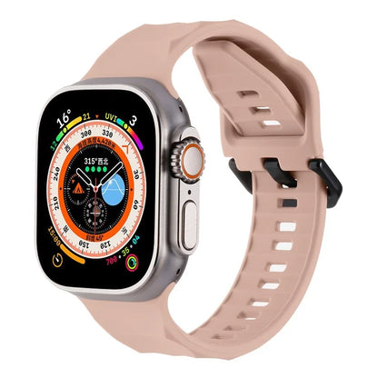 For Apple Watch Ultra 2 Ultra 49mm / 9 8 7 45mm / 6 5 4 SE (2022) SE (2023) SE 44mm / 3 2 1 42mm Silicone Watch Strap