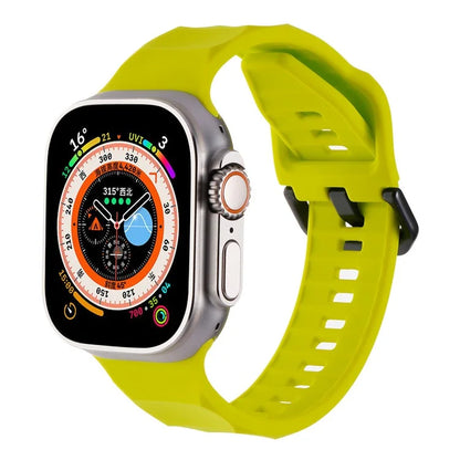 For Apple Watch Ultra 2 Ultra 49mm / 9 8 7 45mm / 6 5 4 SE (2022) SE (2023) SE 44mm / 3 2 1 42mm Silicone Watch Strap
