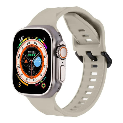 For Apple Watch Ultra 2 Ultra 49mm / 9 8 7 45mm / 6 5 4 SE (2022) SE (2023) SE 44mm / 3 2 1 42mm Silicone Watch Strap