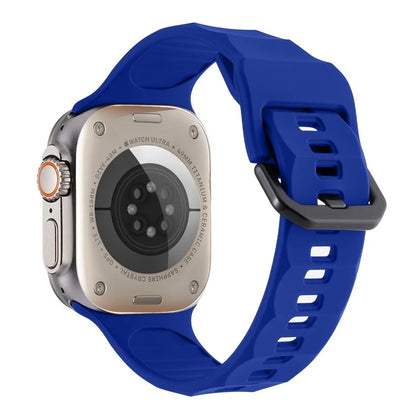 For Apple Watch Ultra 2 Ultra 49mm / 9 8 7 45mm / 6 5 4 SE (2022) SE (2023) SE 44mm / 3 2 1 42mm Silicone Watch Strap