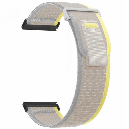 For Suunto Spartan Sport Wrist HR Baro / Suunto 9 Nylon Watch Band 24mm Loop Fastener Strap