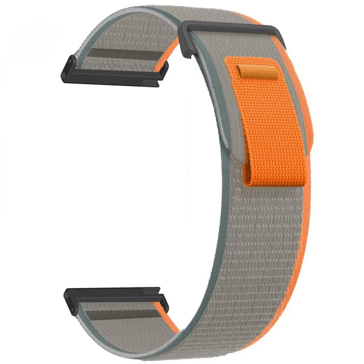 For Suunto Spartan Sport Wrist HR Baro / Suunto 9 Nylon Watch Band 24mm Loop Fastener Strap