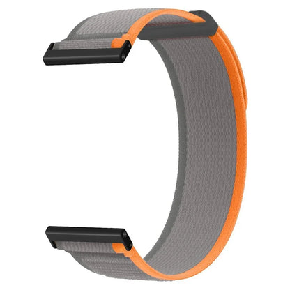 For Suunto Spartan Sport Wrist HR Baro / Suunto 9 Nylon Watch Band 24mm Loop Fastener Strap