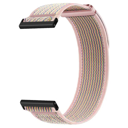 For Suunto Spartan Sport Wrist HR Baro / Suunto 9 Nylon Watch Band 24mm Loop Fastener Strap