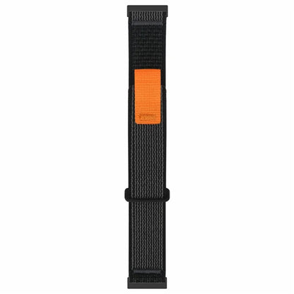 For Suunto Spartan Sport Wrist HR Baro / Suunto 9 Nylon Watch Band 24mm Loop Fastener Strap