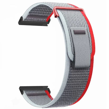 For Suunto Spartan Sport Wrist HR Baro / Suunto 9 Nylon Watch Band 24mm Loop Fastener Strap