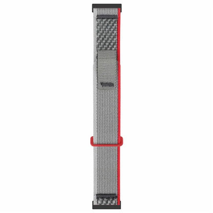 For Suunto Spartan Sport Wrist HR Baro / Suunto 9 Nylon Watch Band 24mm Loop Fastener Strap