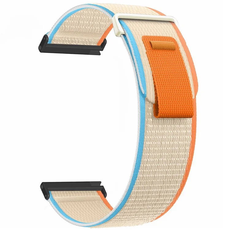For Suunto Spartan Sport Wrist HR Baro / Suunto 9 Nylon Watch Band 24mm Loop Fastener Strap