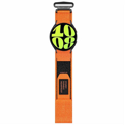 For Samsung Galaxy Watch6 / Watch 5 / Watch4 Nylon Watch Band 22mm Adjustable Wrist Strap