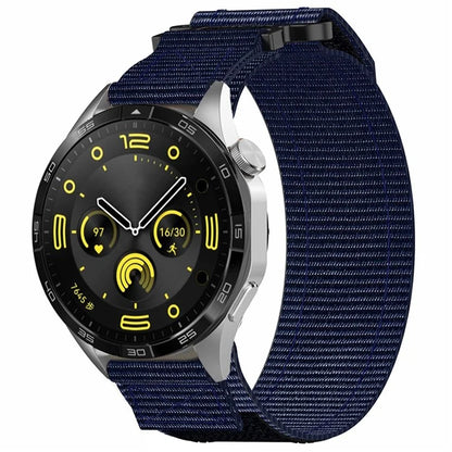 For Samsung Galaxy Watch6 / Watch 5 / Watch4 Nylon Watch Band 22mm Adjustable Wrist Strap