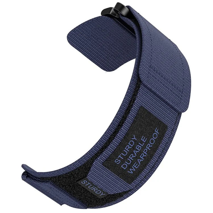 For Samsung Galaxy Watch6 / Watch 5 / Watch4 Nylon Watch Band 22mm Adjustable Wrist Strap