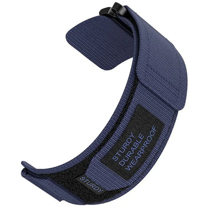 For Samsung Galaxy Watch6 / Watch 5 / Watch4 Nylon Watch Band 22mm Adjustable Wrist Strap