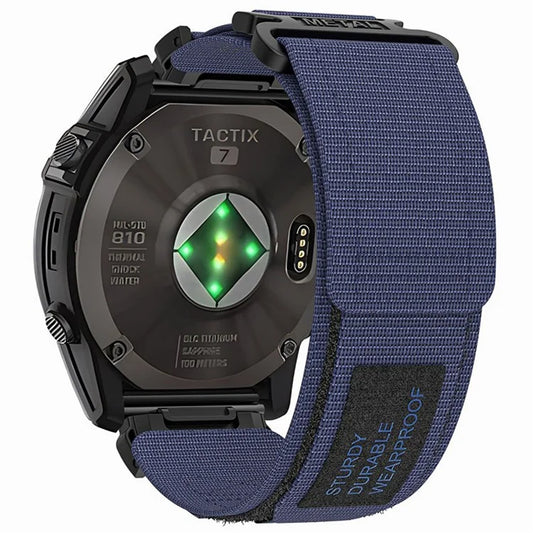 For Garmin Quatix 7 Pro / Approach S62 Watch Band 22mm Quick Release Nylon Sports Strap