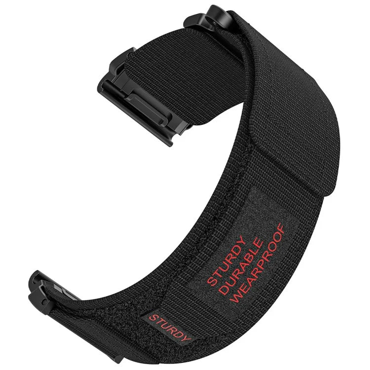 For Garmin Quatix 7 Pro / Approach S62 Watch Band 22mm Quick Release Nylon Sports Strap