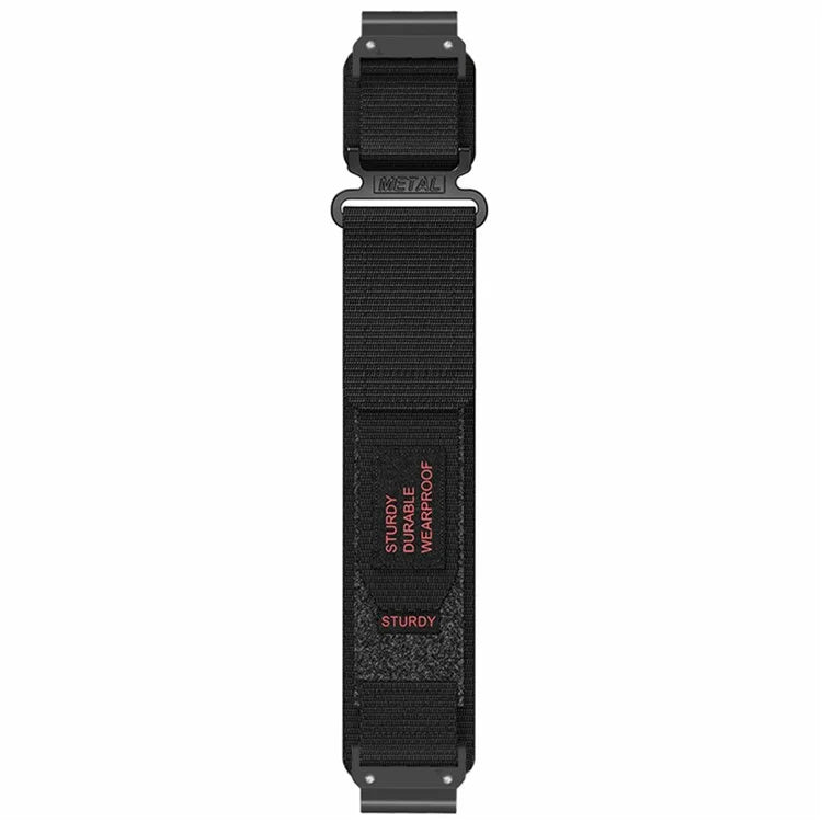 For Garmin Quatix 7 Pro / Approach S62 Watch Band 22mm Quick Release Nylon Sports Strap