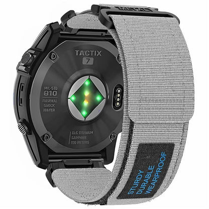 For Garmin Quatix 7 Pro / Approach S62 Watch Band 22mm Quick Release Nylon Sports Strap