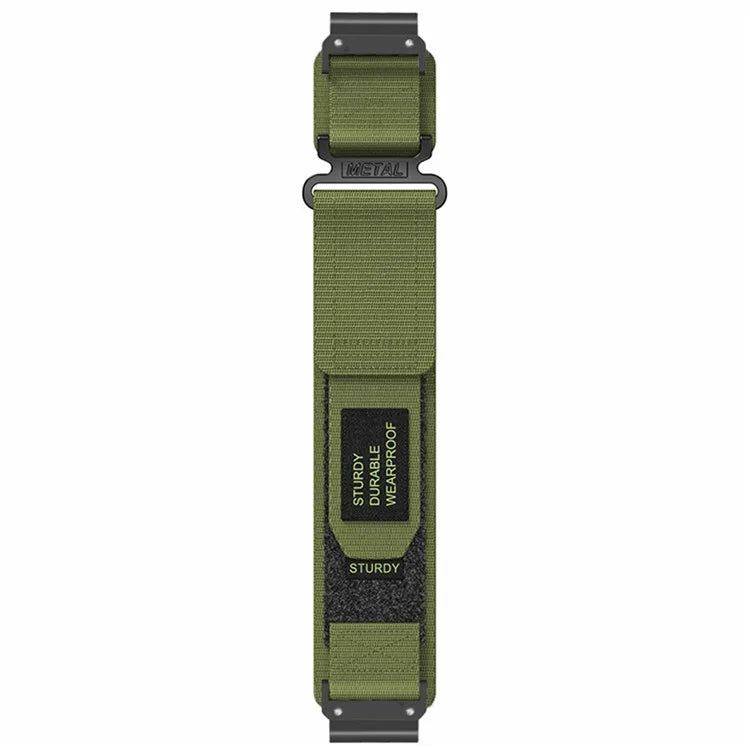 For Garmin Quatix 7 Pro / Approach S62 Watch Band 22mm Quick Release Nylon Sports Strap