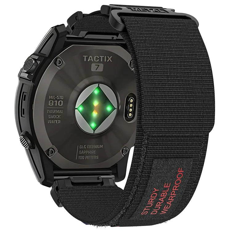 For Garmin Fenix 7X / 7X Pro / Tactix 7 Watch Strap 26mm Adjustable Sports Wrist Band Quick Release