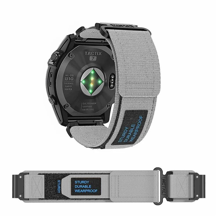 For Garmin Fenix 7X / 7X Pro / Tactix 7 Watch Strap 26mm Adjustable Sports Wrist Band Quick Release