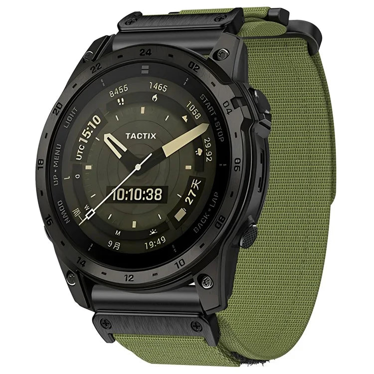 For Garmin Fenix 7X / 7X Pro / Tactix 7 Watch Strap 26mm Adjustable Sports Wrist Band Quick Release