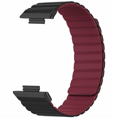 For Huawei Watch Fit 3 Watch Band Adjustable Magnetic Silicone Wrist Strap