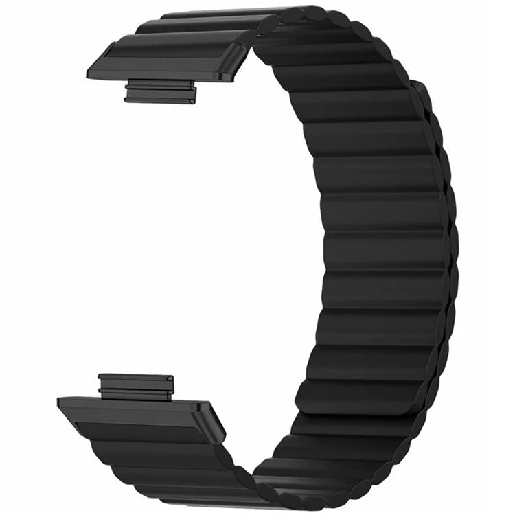 For Huawei Watch Fit 3 Watch Band Adjustable Magnetic Silicone Wrist Strap