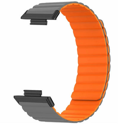 For Huawei Watch Fit 3 Watch Band Adjustable Magnetic Silicone Wrist Strap