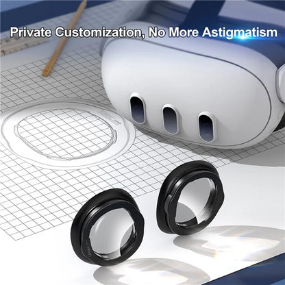 STARTRC GAMES For Meta Quest 3 VR Glasses Nearsighted Lens Frame (Without Nearsighted Lens)