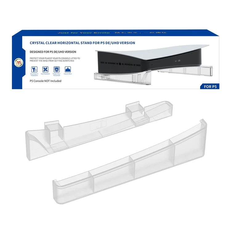 JYS JYS-P5143 Horizontal Stand for PS5 Console Digital / Disc Version Bracket