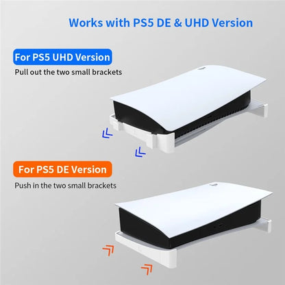JYS JYS-P5143 Horizontal Stand for PS5 Console Digital / Disc Version Bracket
