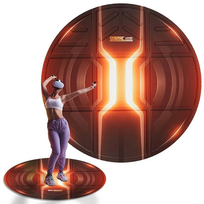 STARTRC GAMES 100cm Diameter Virtual Reality Gaming Mat VR Sport Simulation Anti-Slip Floor Pad