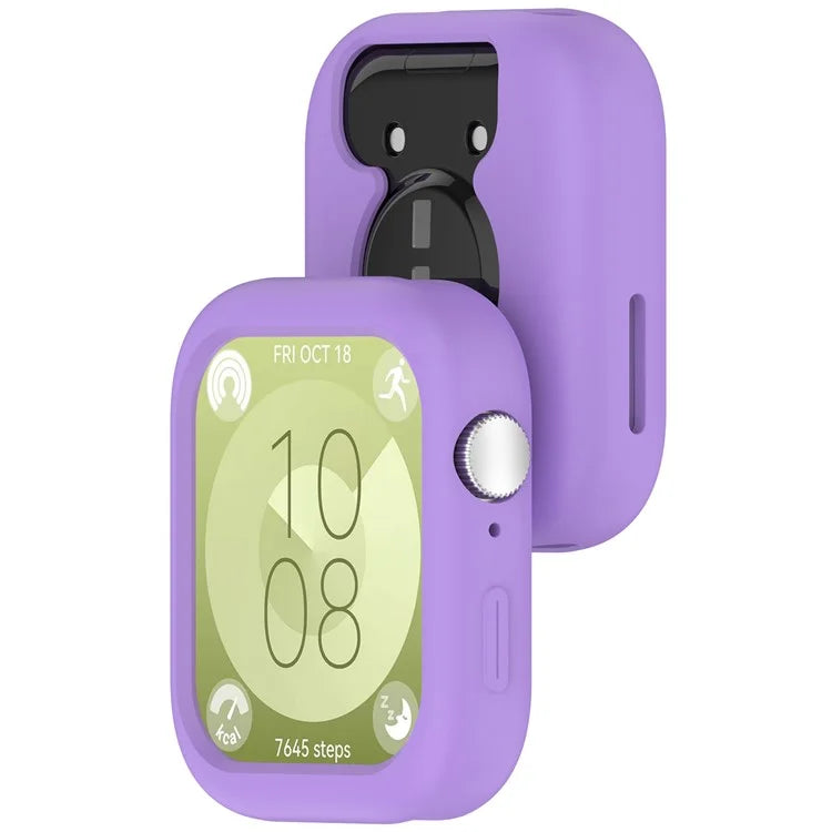 For Huawei Watch Fit 3 Watch Case Soft Silicone Protective Frame