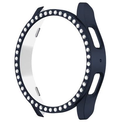 For Samsung Galaxy Watch7 44mm Case Rhinestone Decor Hard PC Watch Case Cover