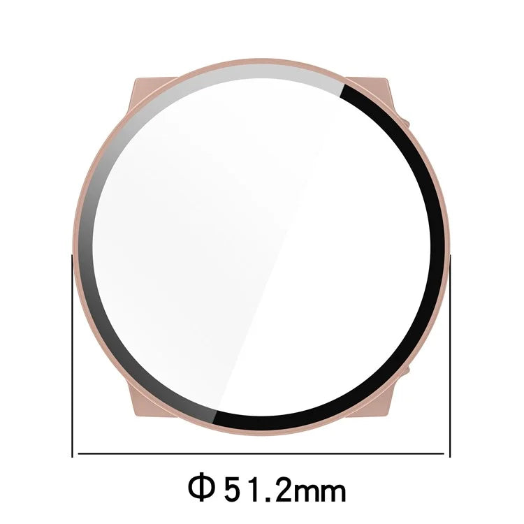 For Suunto Race All-Around Watch Case Hard PC Cover with Tempered Glass Screen Film