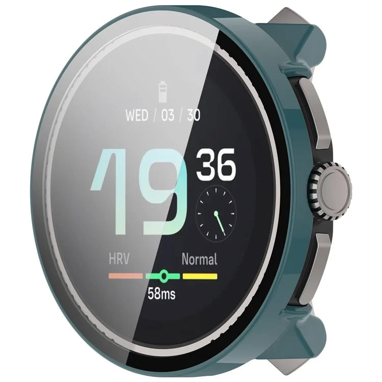 For Suunto Race All-Around Watch Case Hard PC Cover with Tempered Glass Screen Film
