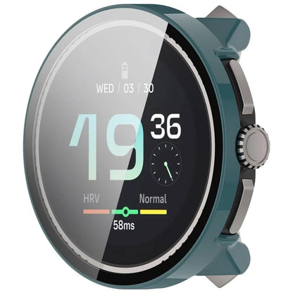 For Suunto Race All-Around Watch Case Hard PC Cover with Tempered Glass Screen Film