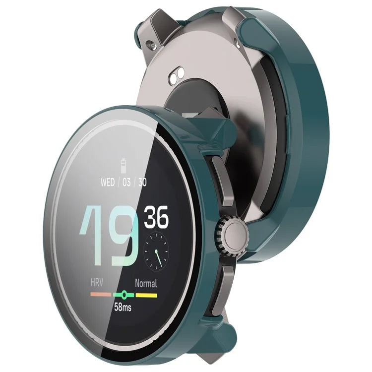 For Suunto Race All-Around Watch Case Hard PC Cover with Tempered Glass Screen Film
